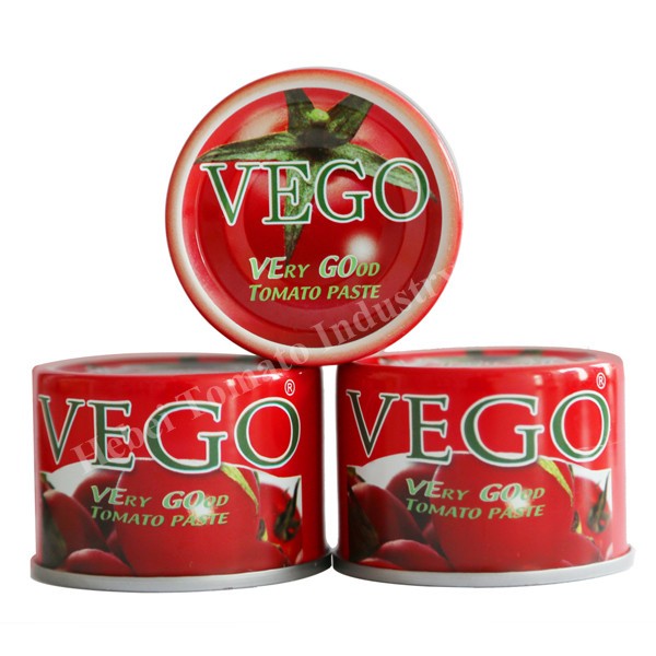 70g canned tomato paste with TMT, VEGO, brand