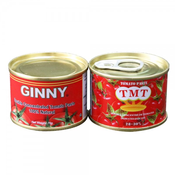 70g canned tomato paste with TMT, brand